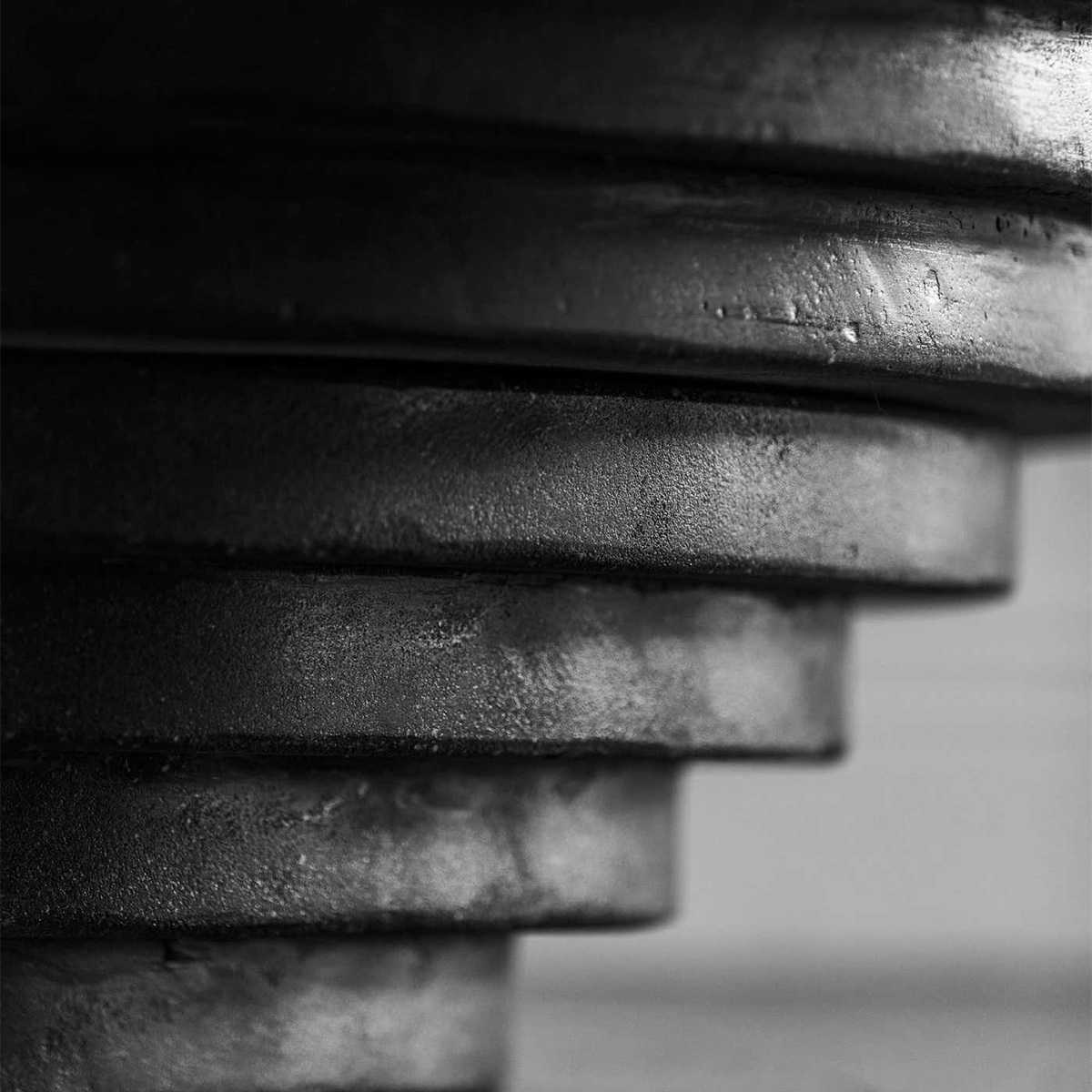 Metal Concrete Stepped Gas Fire Pit Volcano 12-Hearthartsinn