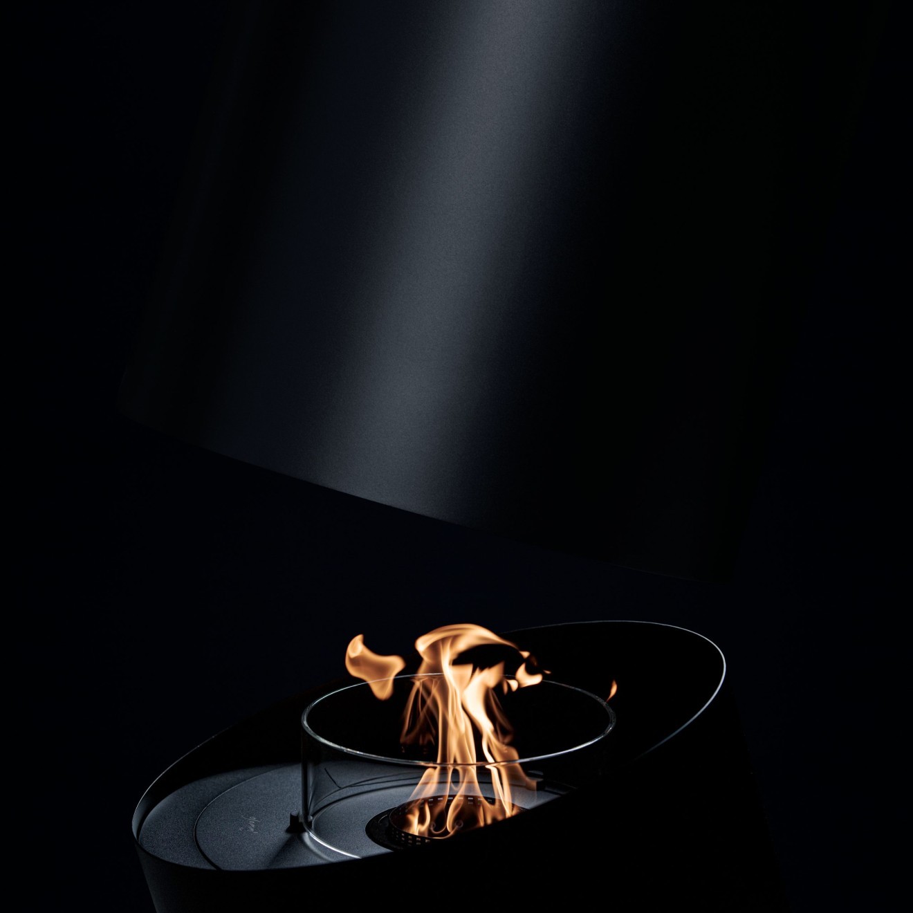 Bioethanol High-end Simple Column Real Flame Fireplaces-Hearthartsinn