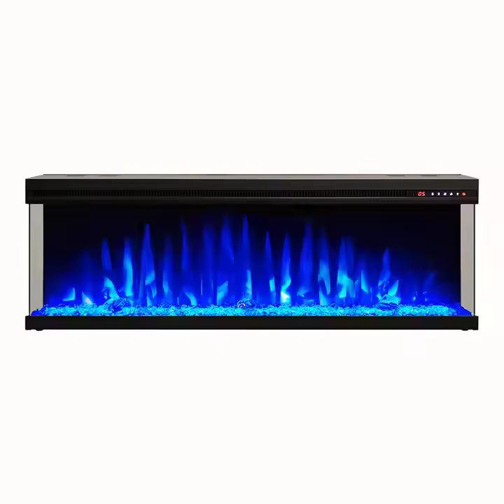 Luminex Modern 3D Insertable Electric Fireplace Logs and Crystals -Hearthartsinn