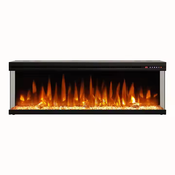 Luminex Modern 3D Insertable Electric Fireplace Logs and Crystals -Hearthartsinn