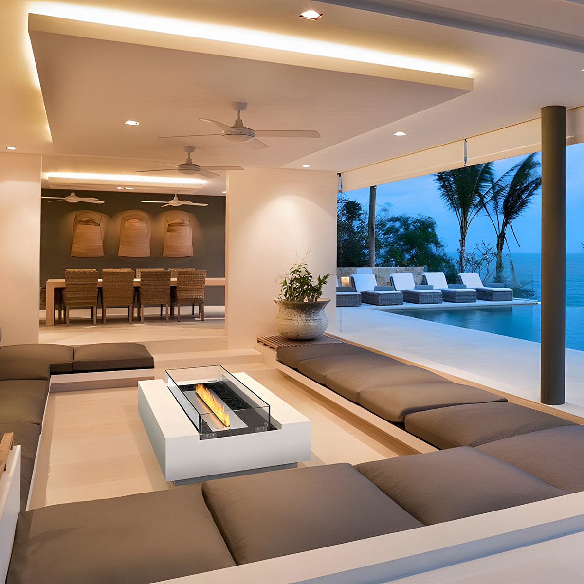 Outdoor Stainless Steel Fire Pit Volcano 15