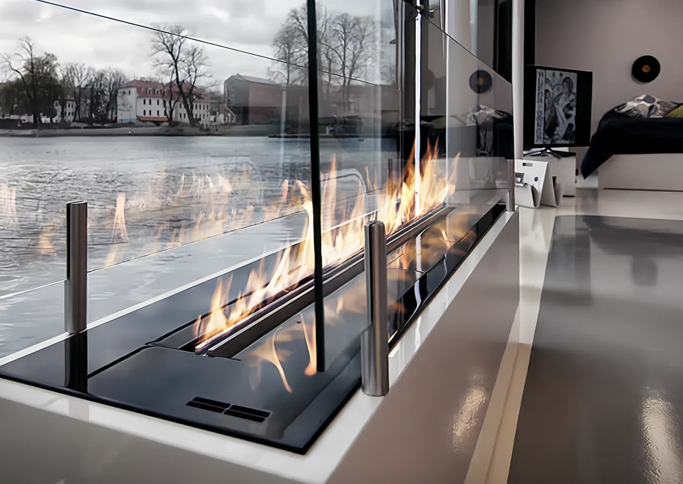 The Elegance and Functionality of Alcohol Fireplaces-Hearthartsinn