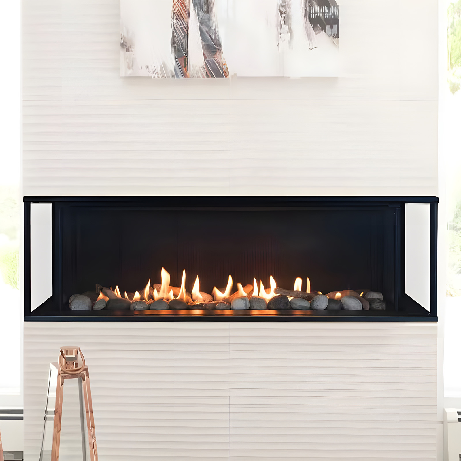Modern Gas Fireplace Inserts Glow 1