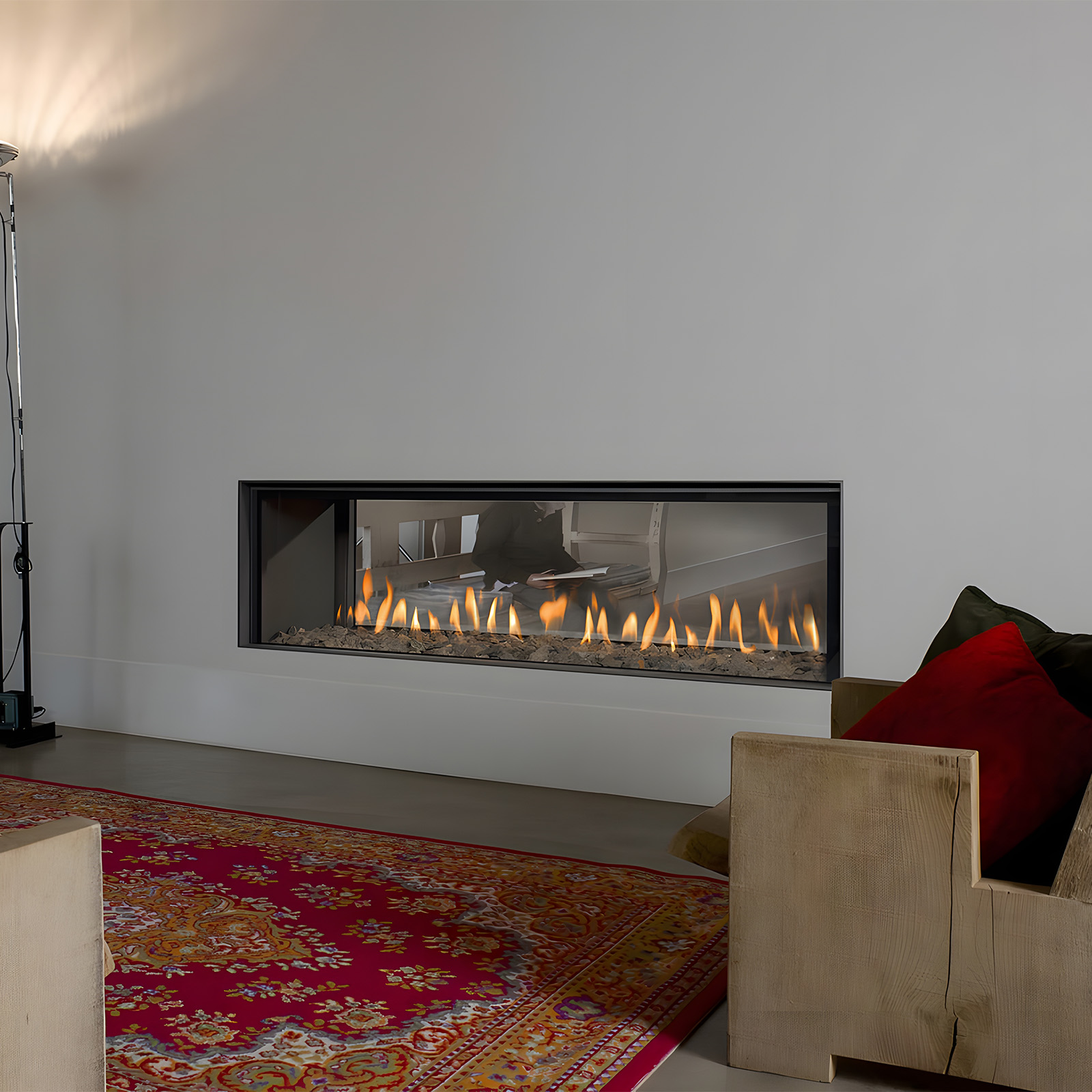 Modern Gas Fireplace Inserts Glow 1