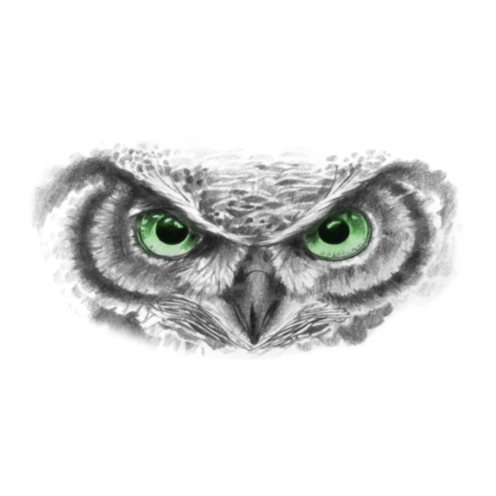 Owl Eyes Tattoo