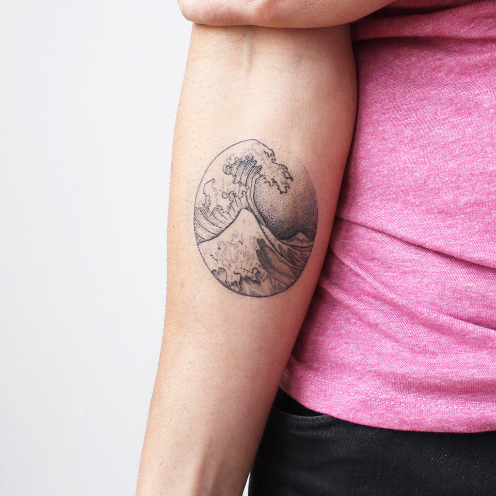 Great Wave off Kanagawa Tattoo