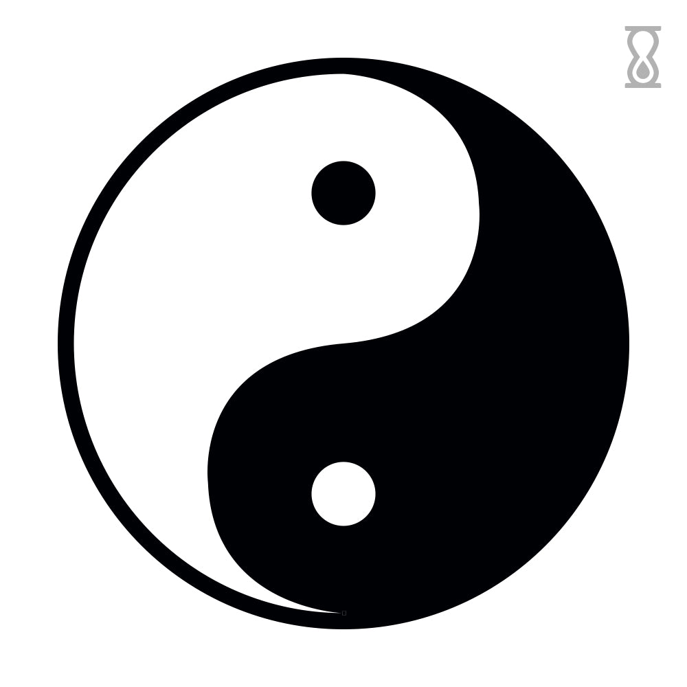 Ying Yang Semi-Permanent Tattoo