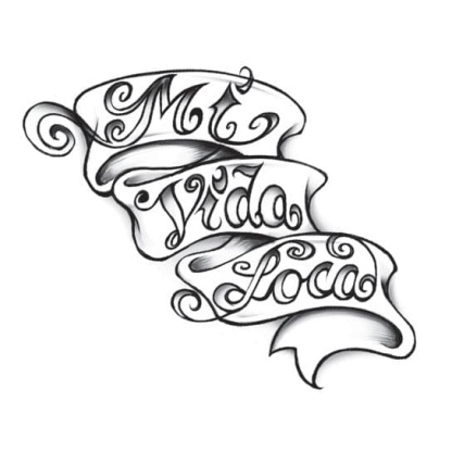 Mi Vida Loca Tainted Tats Semi-Permanent Tattoo
