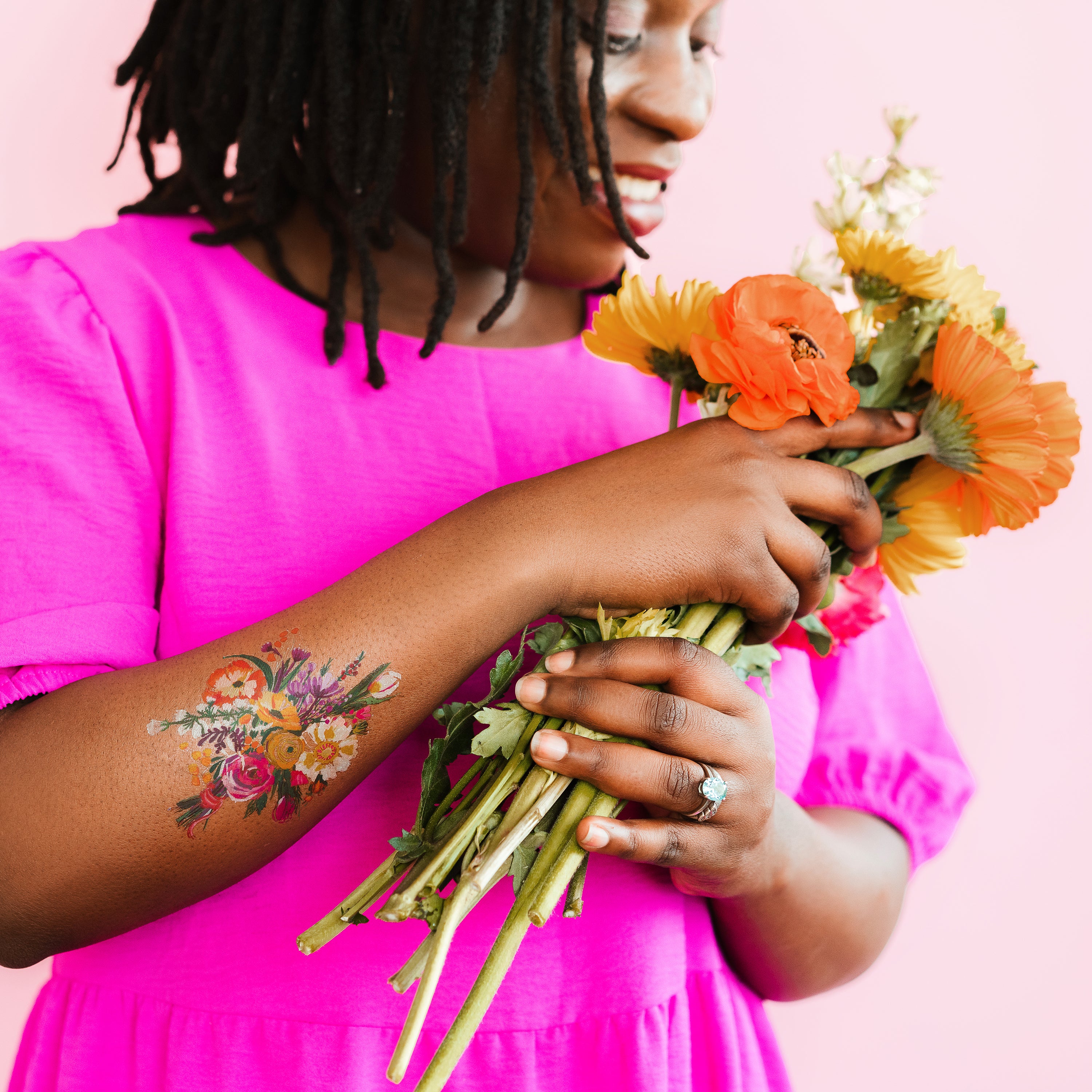 Blooming Bouquet Tattoo-Tattoo Cultures