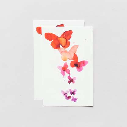 Coral Butterflies Tattoo-Tattoo Cultures