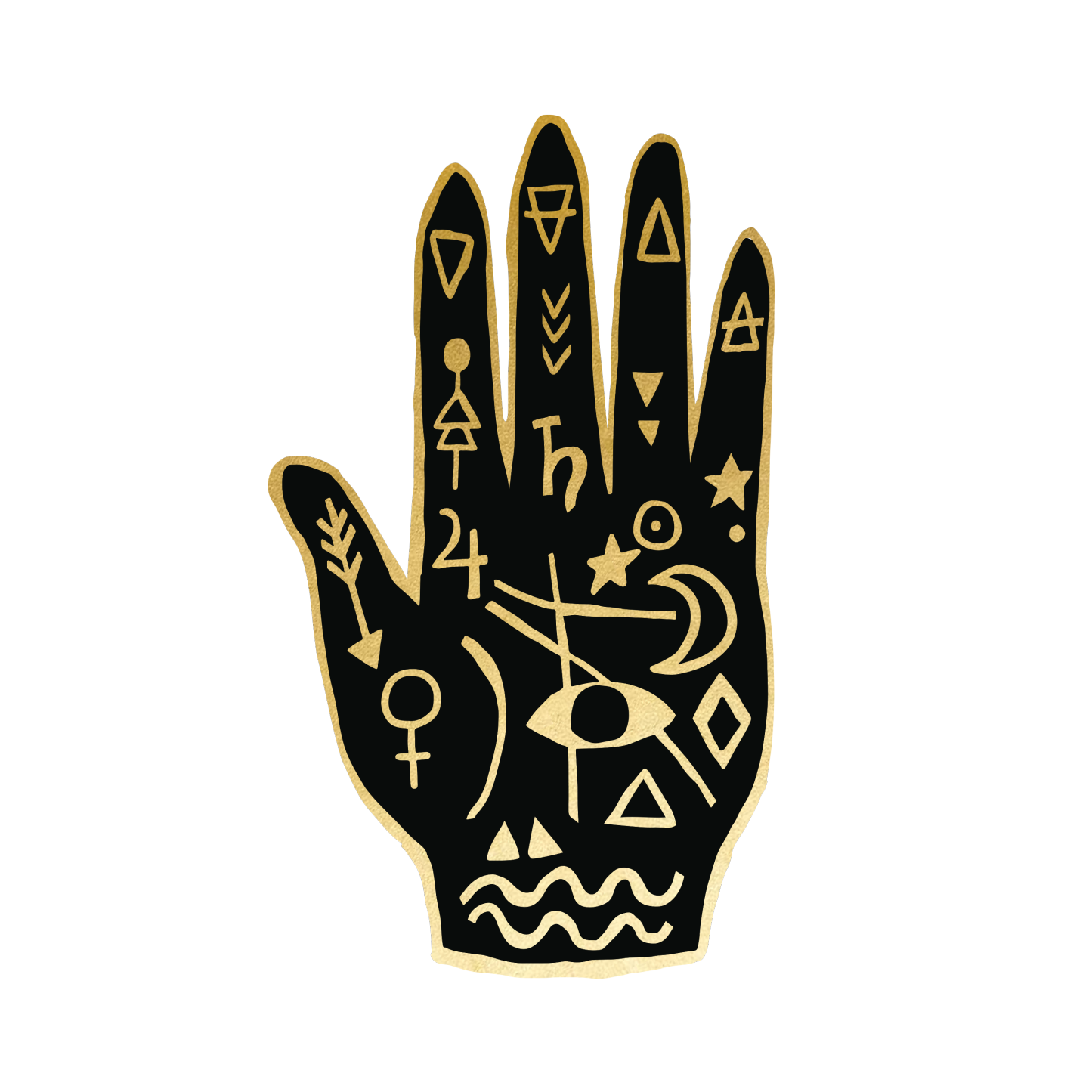 Mystic Hand Tattoo-Tattoo Cultures
