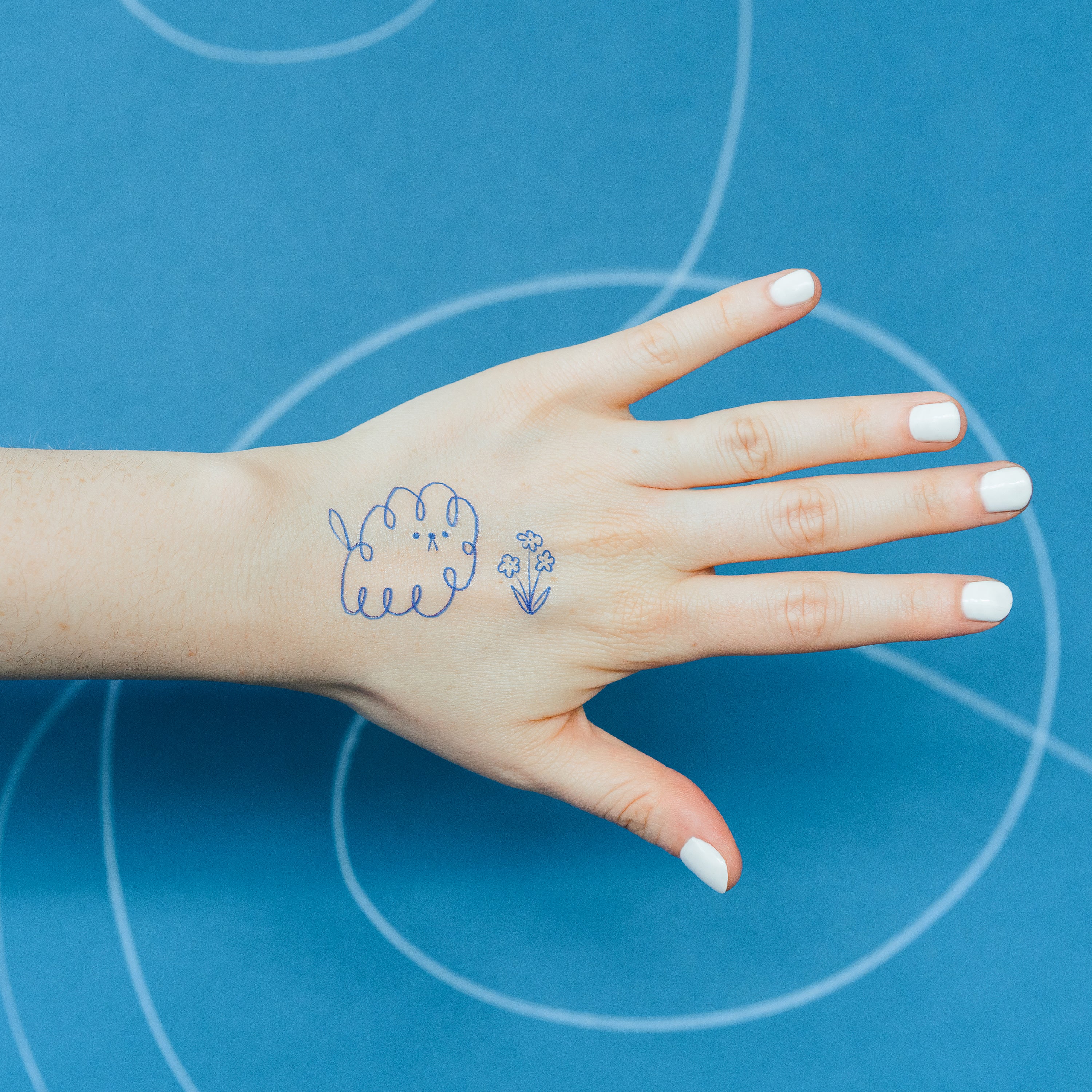 Scribble Dog Tattoo-Tattoo Cultures