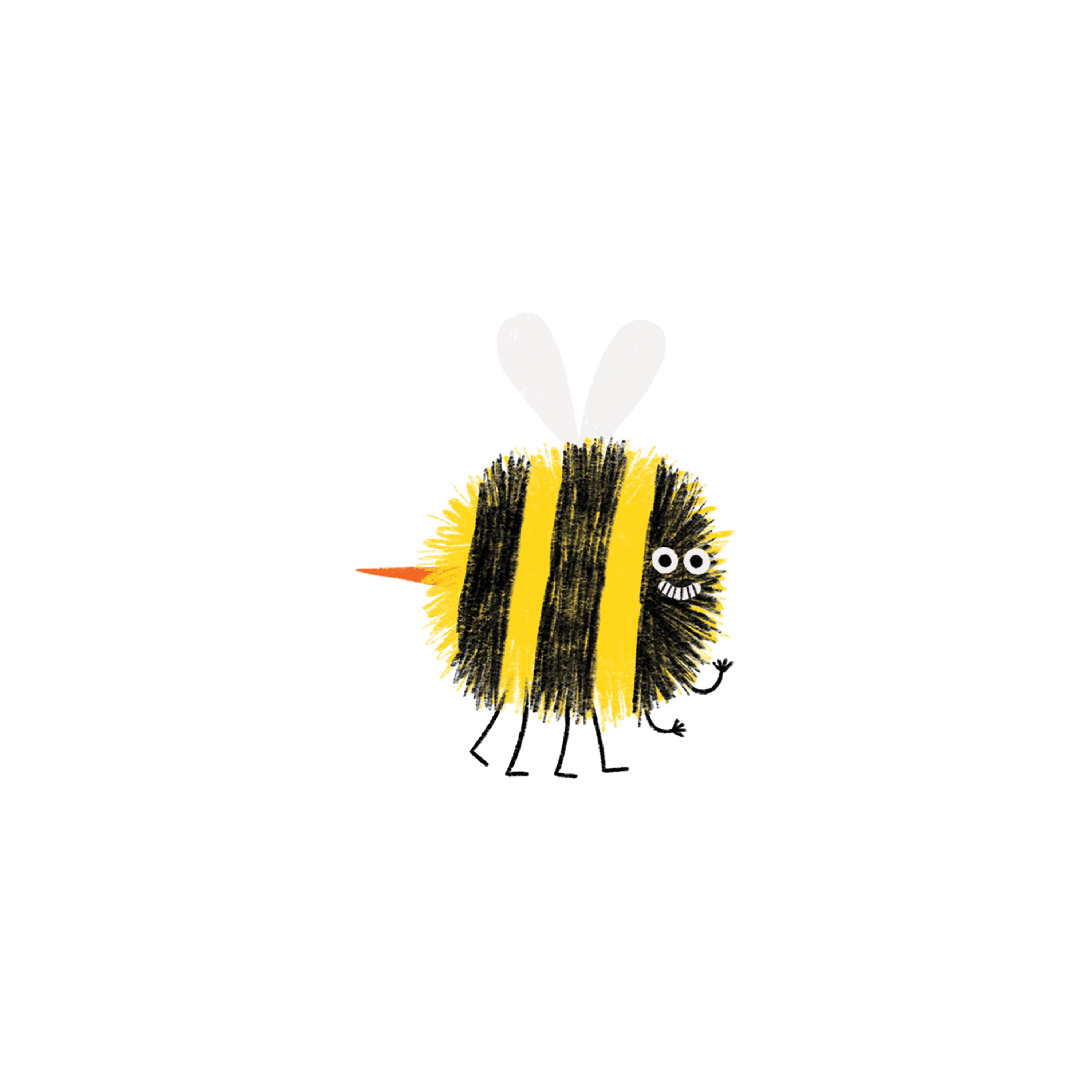 Smiley Bee Tattoo-Tattoo Cultures