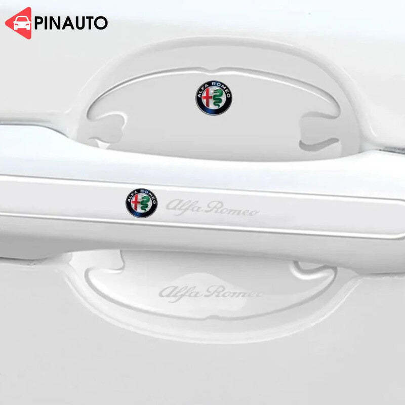 Car Door Handle Scratch Protectors - Invisible Paint Protection with Style