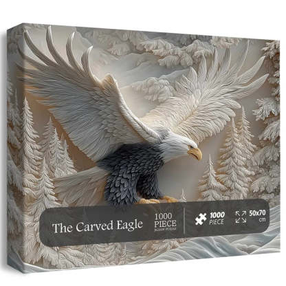 The Carved Eagle Jigsaw Puzzle 1000 Pieces