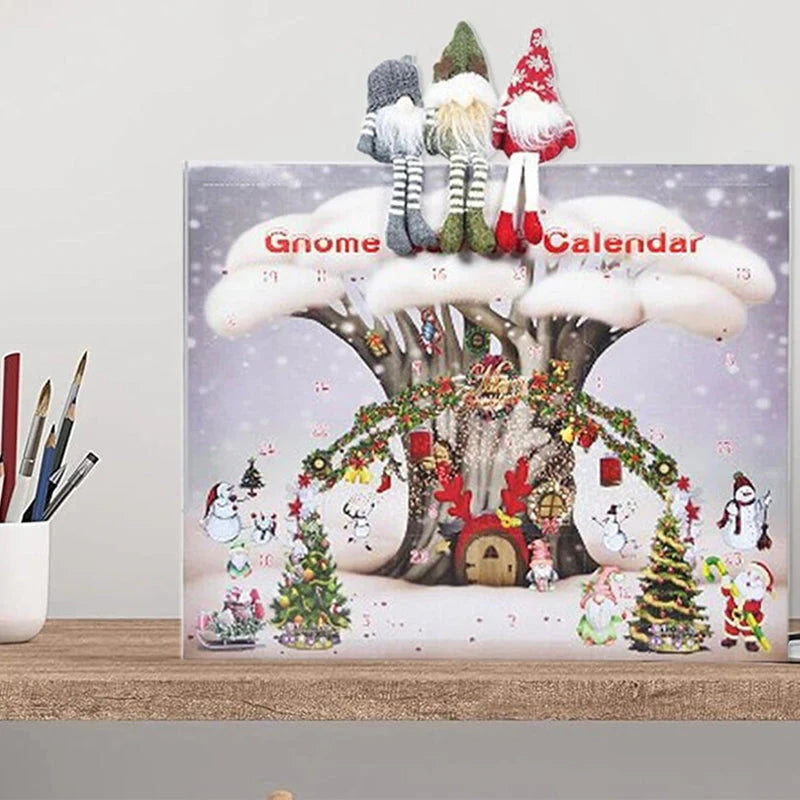 Christmas Gnome Advent Calendar