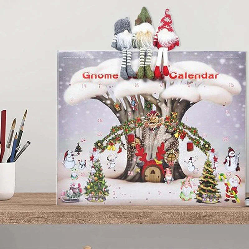 Christmas Gnome Advent Calendar