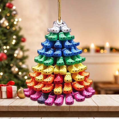 Funny Cro*s Christmas Tree Ornament