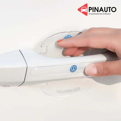 Car Door Handle Scratch Protectors - Invisible Paint Protection with Style