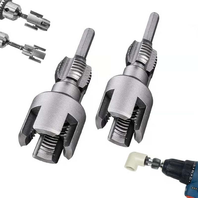 Integrated Internal & External Pipe Threading Tool