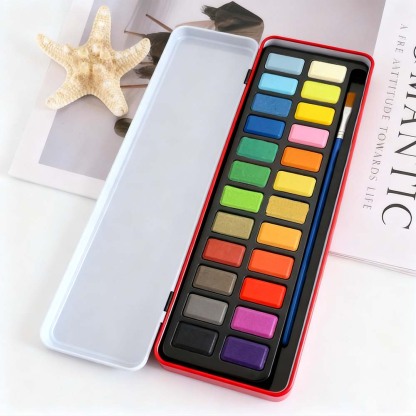 Beginner-Friendly - Watercolor Workbook