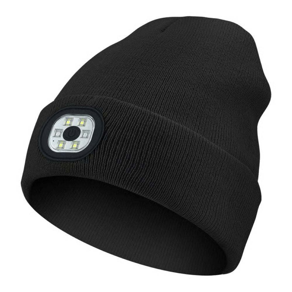 LED Bluetooth Beanie - Bluetooth Beanie With LED Headlamp