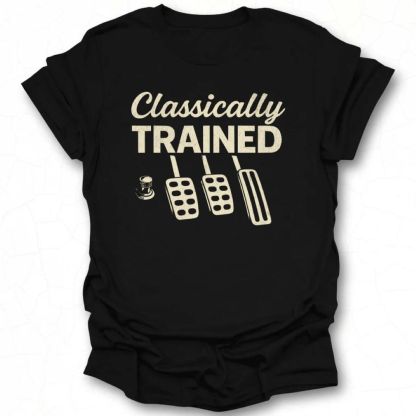 Classically Trained Train Pun T-Shirt