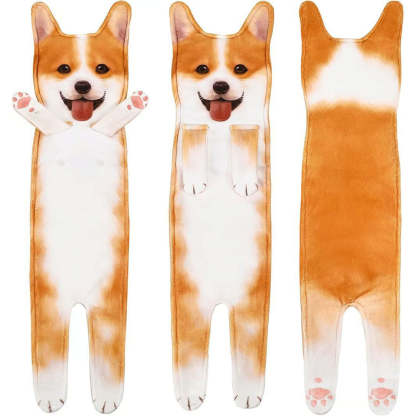 Funny Cat Hand Towels