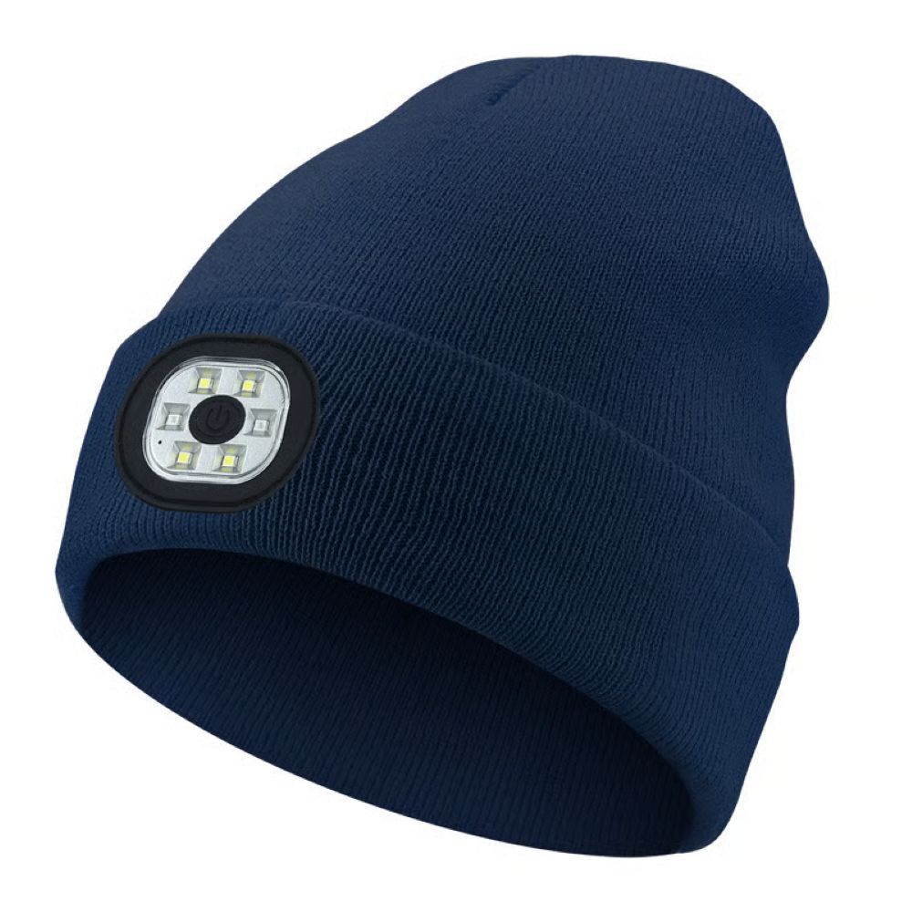 LED Bluetooth Beanie - Bluetooth Beanie With LED Headlamp