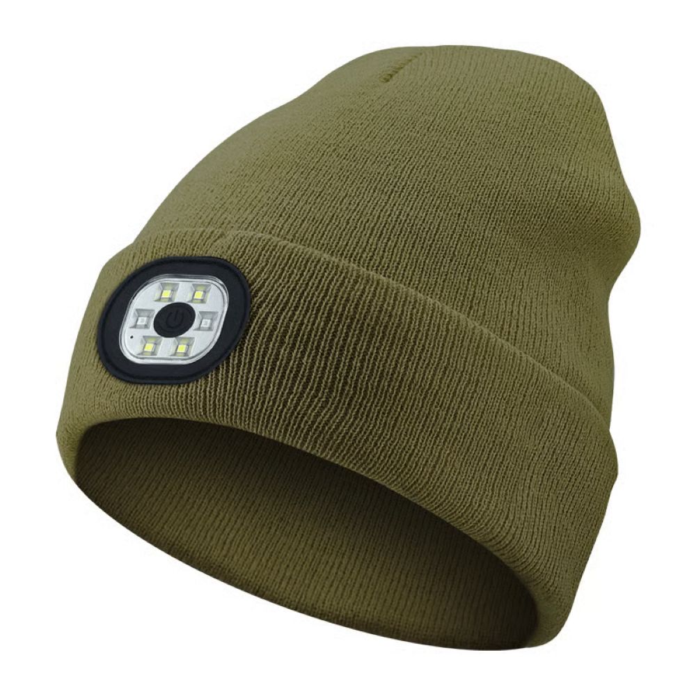 LED Bluetooth Beanie - Bluetooth Beanie With LED Headlamp