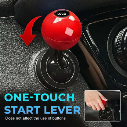 Universal One-Button Start Car Shift Knob