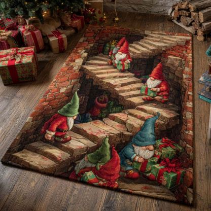 The Christmas Portal - 3D Illusion Area Rug - D543