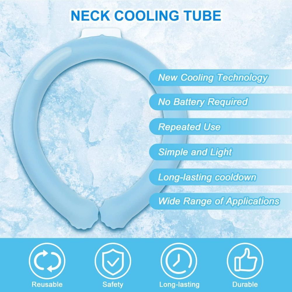Reusable Neck Cooling Wraps Tube ❄️
