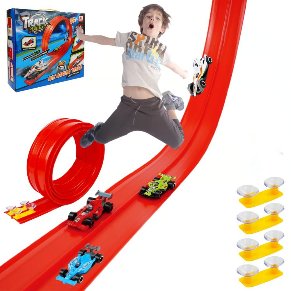 DIY Flexible Racing Track Toy