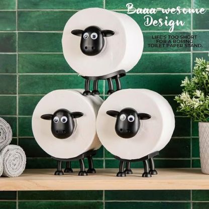 Funny Sheep Toilet Roll Holder 🐑