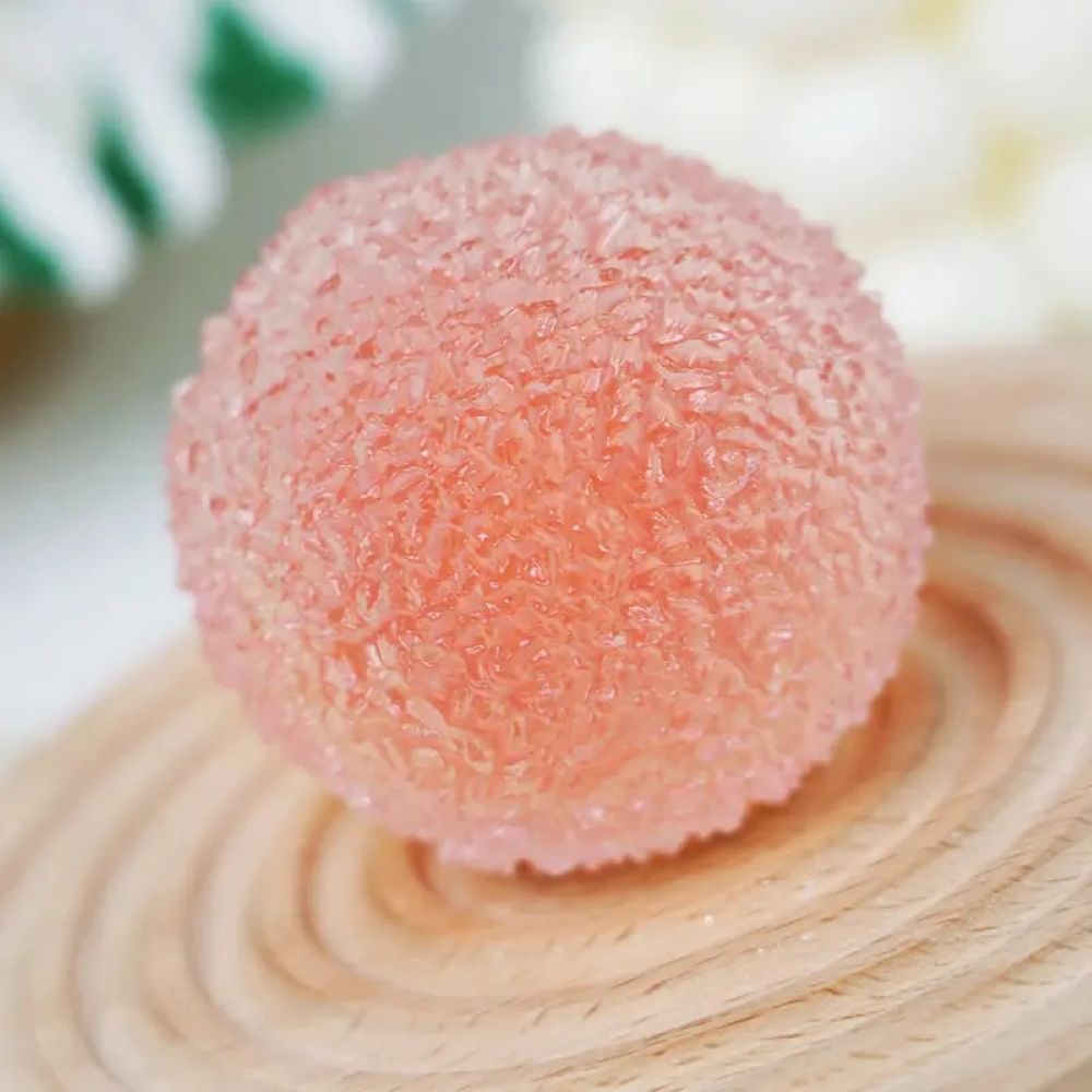 Handcrafted Crystal Mochi Ball - Squishy Toy