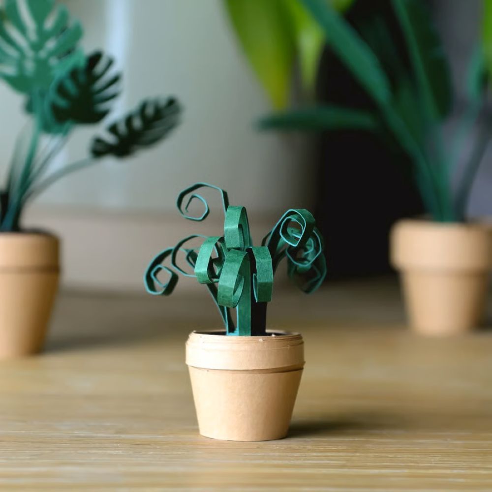 Easy DIY Paper Cats Kit - Guided Lines & Instructions Included