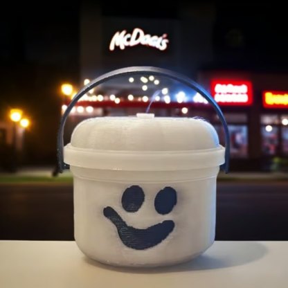 Spooky Mini Boo Buckets Figurines