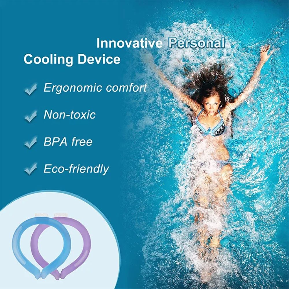 Reusable Neck Cooling Wraps Tube ❄️