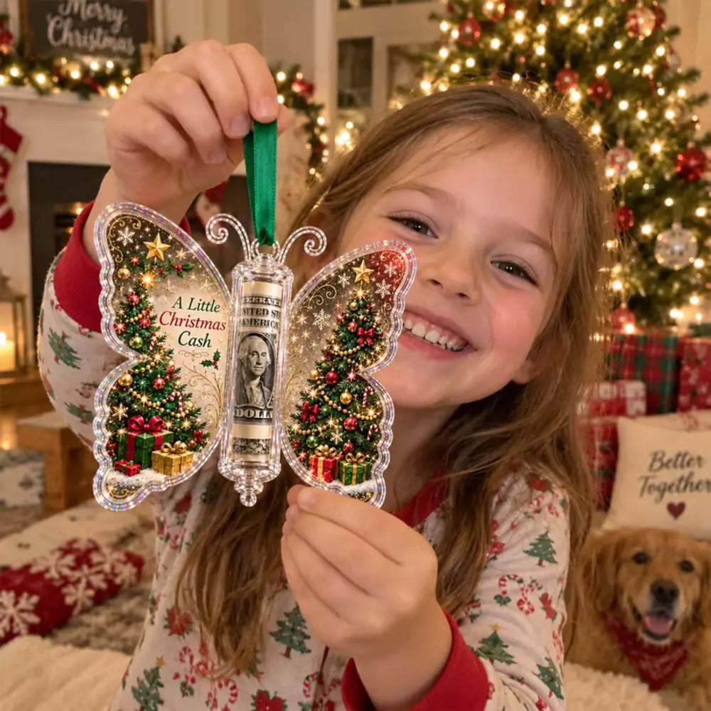 Creative Christmas money gift idea for family and friends