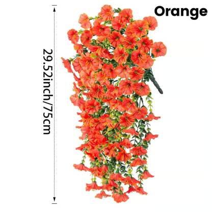 UV Resistant Hanging Artificial Morning Glory Vine