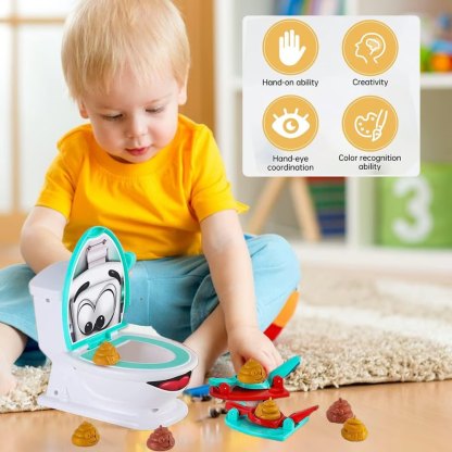 Interactive Poop Shooting Game Set for Family Fun