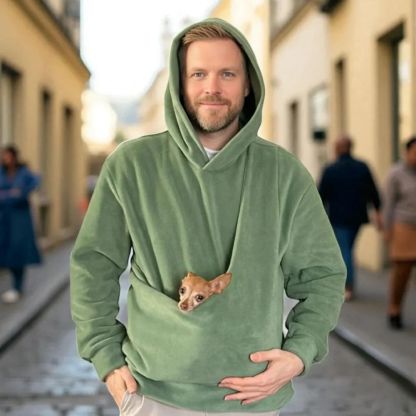 Pet Carrier Kangaroo Hoodie