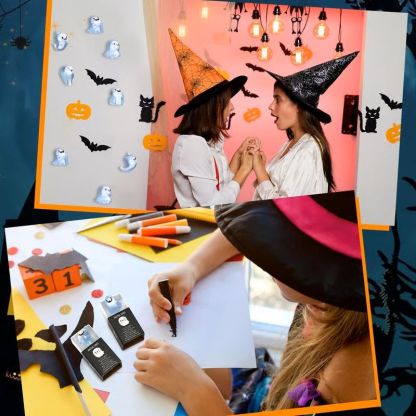 Glow in the Dark Mini Ghost Figures with Box