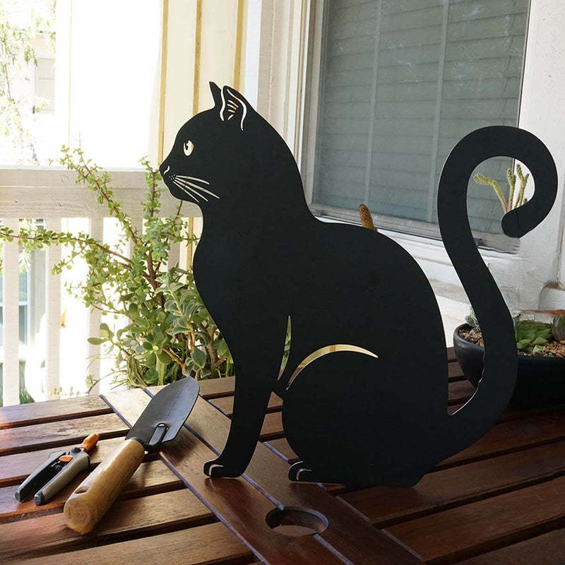 Metal Garden Art - Cats Silhouette Set