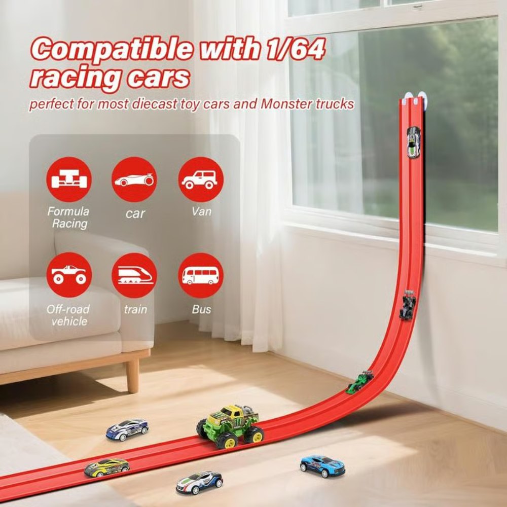 DIY Flexible Racing Track Toy
