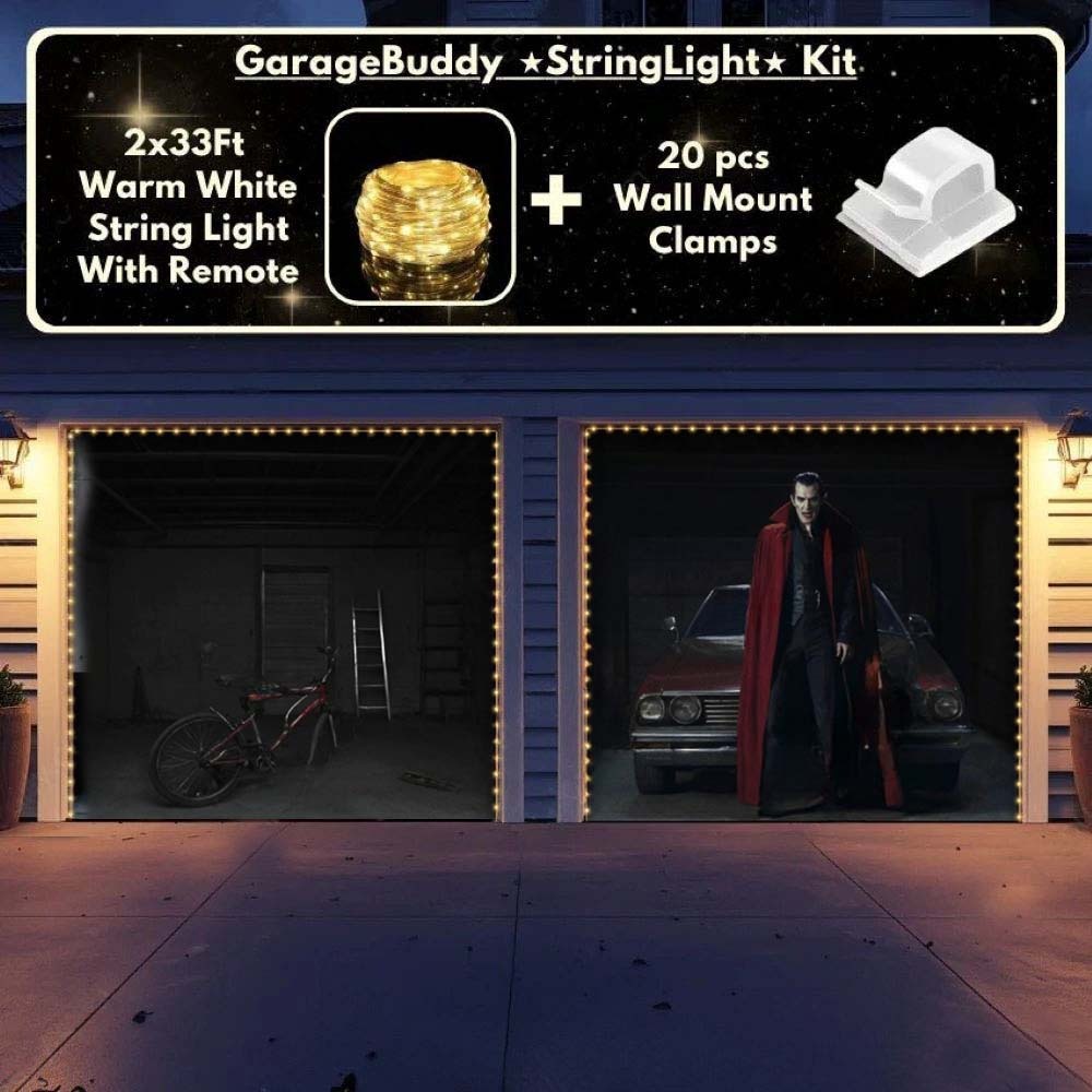 The BloodSucker Halloween Garage Door Cover D468