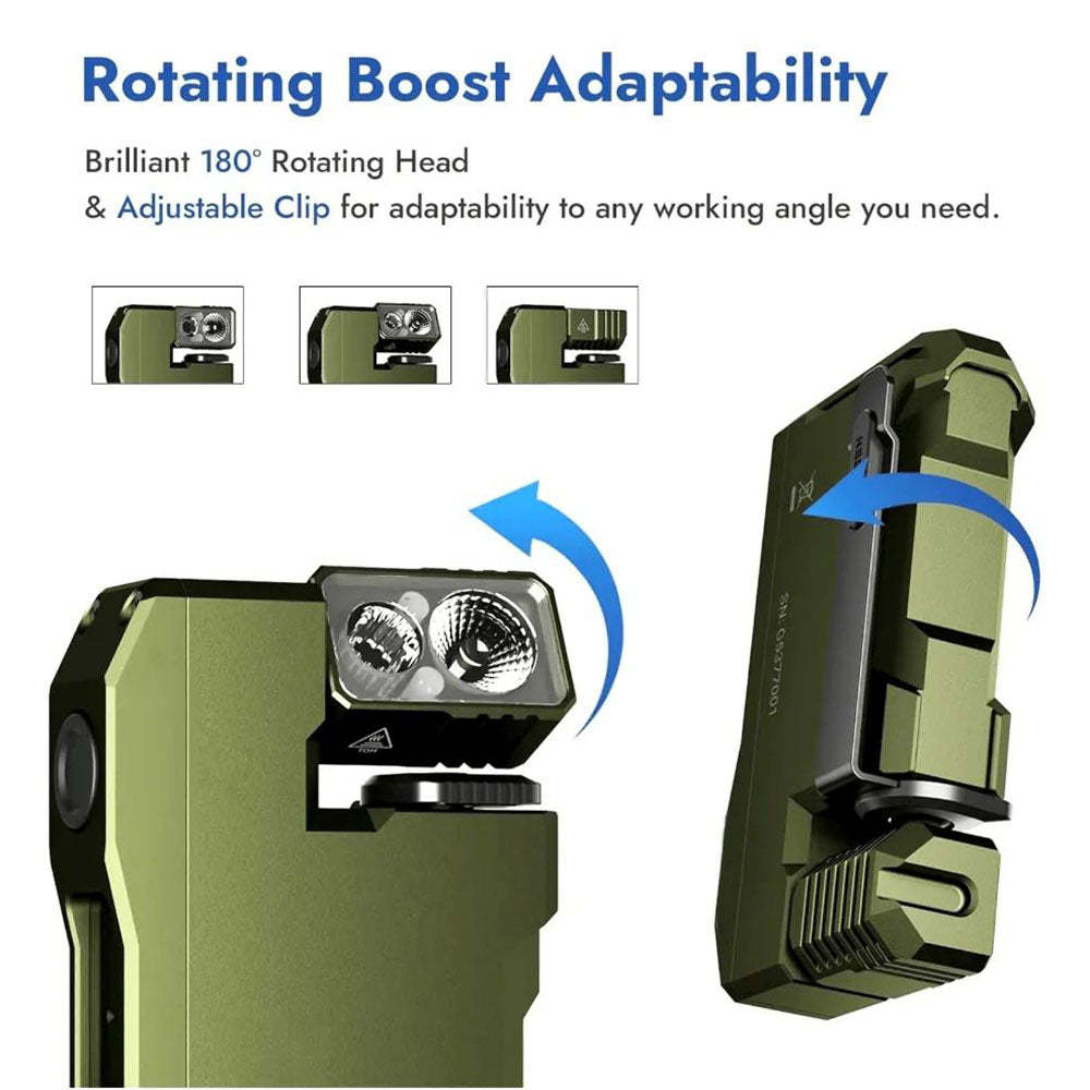 Mini EDC Flashlight - Pocket-Sized LED Light