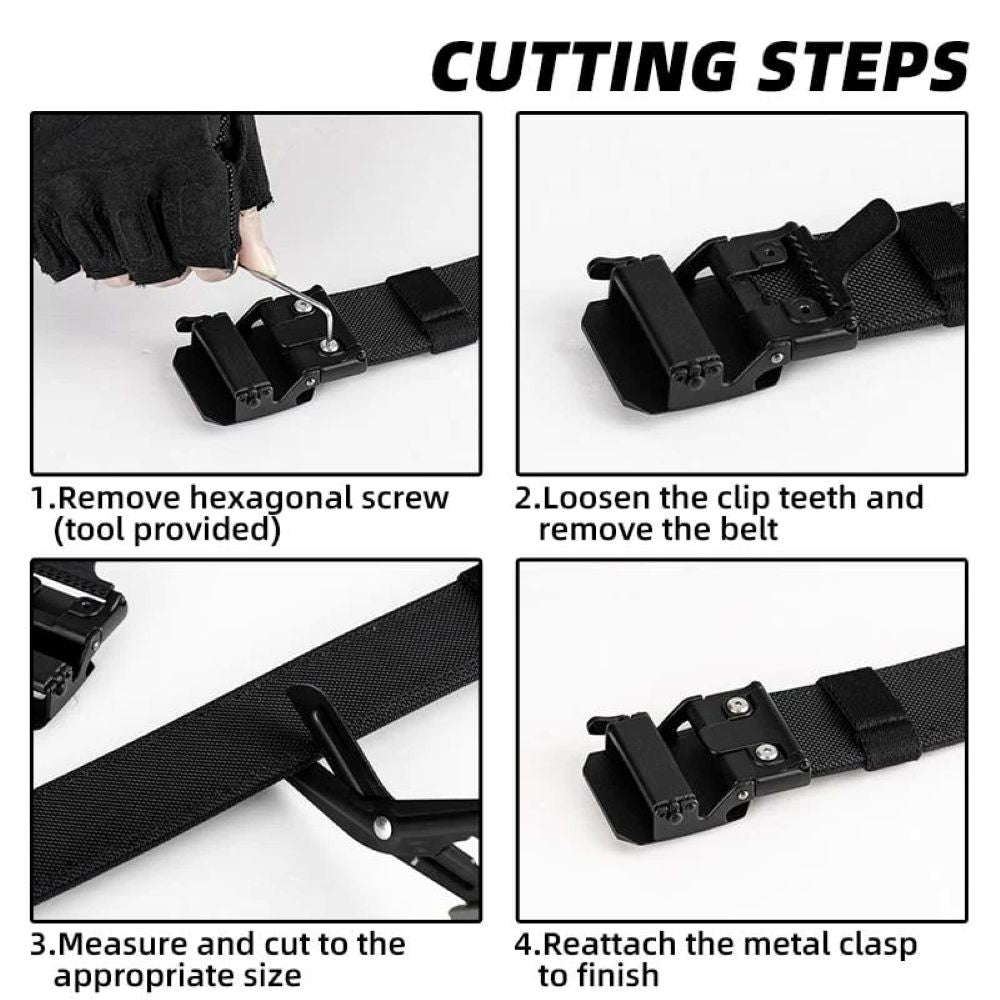 EDC Nylon Ratchet Belt