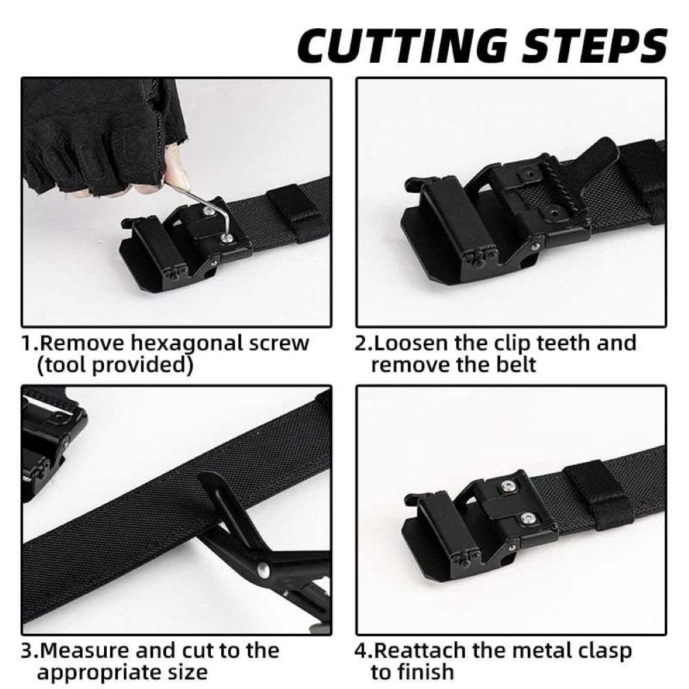 EDC Nylon Ratchet Belt
